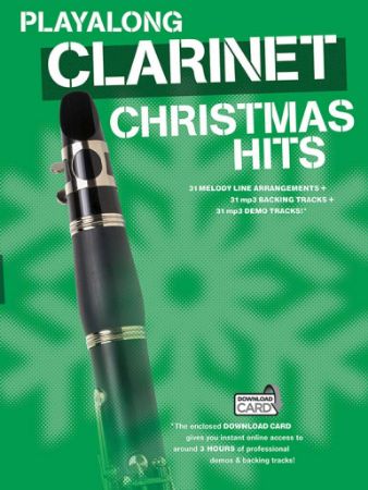 Slika PLAYALONG CLARINET CHRISTMAS HITS+DOWNLOAD CARD