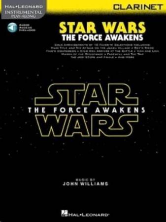 STAR WARS THE FORCE AWAKENS PLAY ALONG CLARINET+AUDIO ACC.