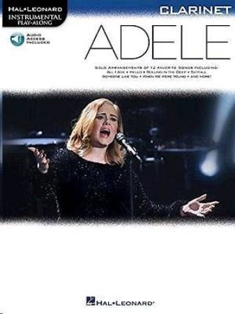 PLAY ALONG ADELE CLARINET +AUDIO ACC.