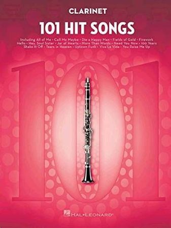 101 HIT SONGS CLARINET