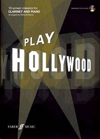 Slika PLAY HOLLYWOOD CLARINET AND PIANO +CD