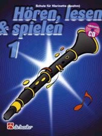 Slika HOREN, LESEN & SPIELEN 1 KLARINETTE (BOEHM)+CD