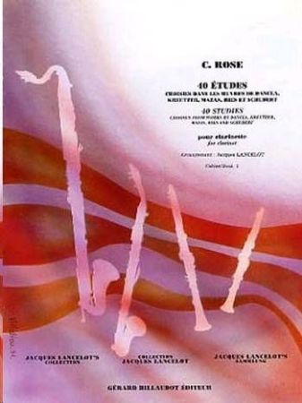 Slika ROSE:40 ETUDES VOL.1 CLARINETTE