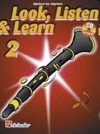 LOOK, LISTEN & LEARN 2 CLARINET+CD