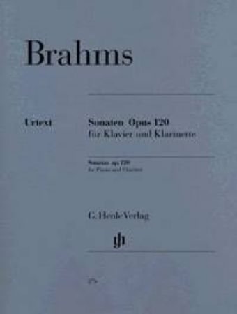 BRAHMS:SONATEN FUR KLARINETTE OP.120