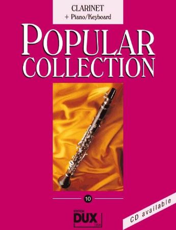 POPULAR COLLECTION 10 CLARINET+PIANO