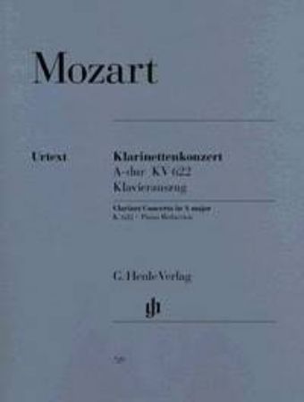 MOZART:CLARINET CONCERTO A-MAJOR KV622