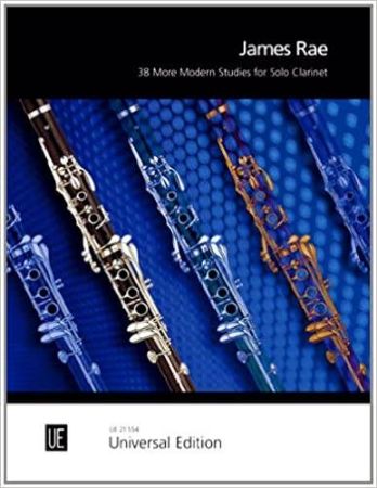 Slika RAE:38 MORE MODERN STUDIES FOR CLARINET