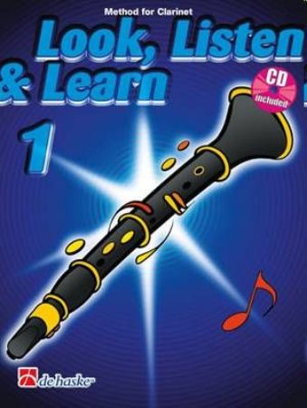 LOOK, LISTEN & LEARN 1 CLARINET+CD