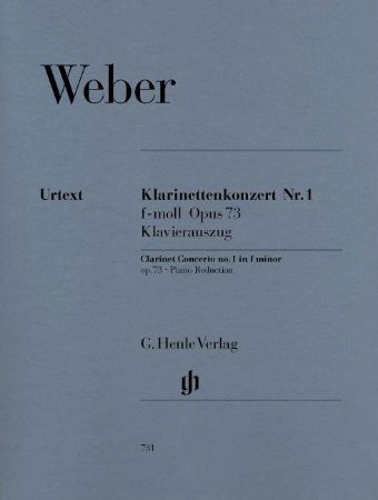 Slika WEBER:KLARINETTENKONZERT NR.1 F-MOLL OP.73