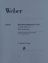 Slika WEBER:KLARINETTENKONZERT/CLARINET CONCERTO  NO.1 F-MOLL OP.73