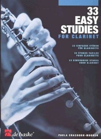 CRASBORN-MOOREN:33 EASY STUDIES CLARINET