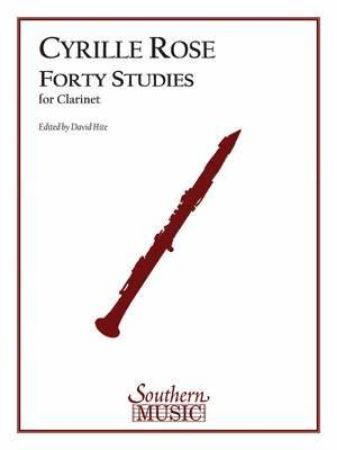 Slika ROSE:FORTY STUDIES FOR CLARINET