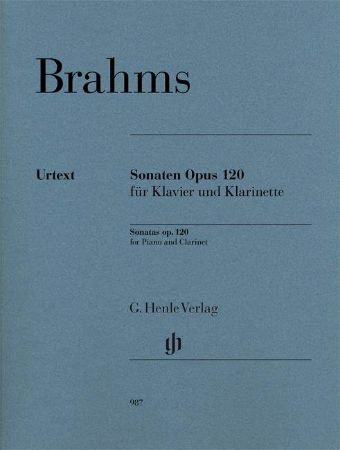 BRAHMS:CLARINET SONATAS OP.120