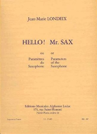 Slika LONDEIX:HELLO! MR.SAX