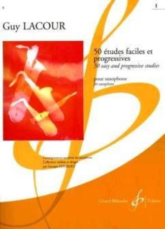 LACOUR:50 ETUDES FACILES ET PROGRESSIVES 1