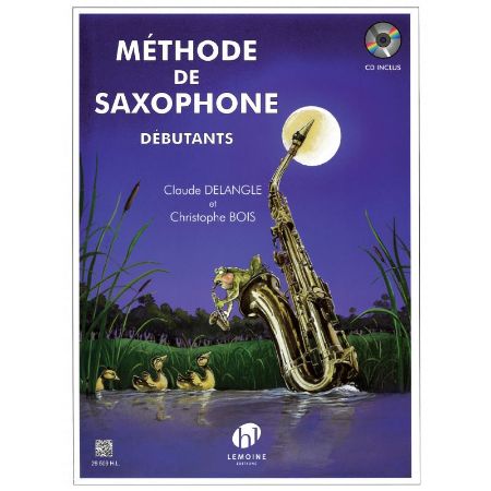 DELANGLE:METHODE DE SAXOPHONE DEBUTANTS +CD