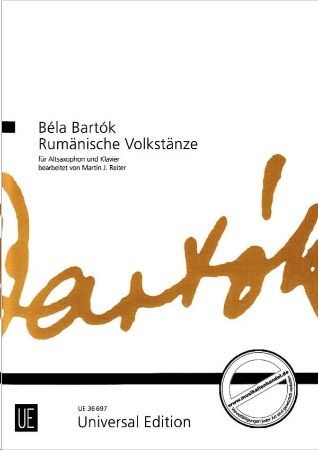 BARTOK:RUMANISCHE VOLKSTANZE ALTSAX AND PIANO