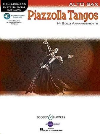 Slika PIAZZOLLA:TANGOS 14 SOLO ALT SAX +AUDIO ACC.