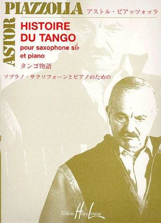 PIAZZOLLA:HISTOIRE DU TANGO,SAX+PIANO