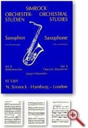 Slika ORCHESTER STUDIEN SAXOPHON 2 SIMROCK