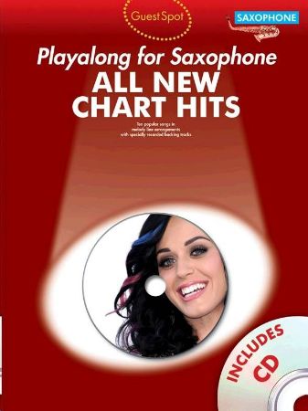 ALL NEW CHART HITS PLAYALONG +CD ALTO SAX