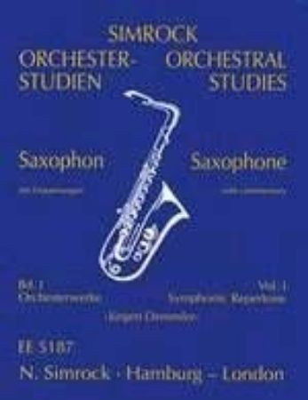 ORCHESTER STUDIEN SAXOPHON 1 SIMROCK