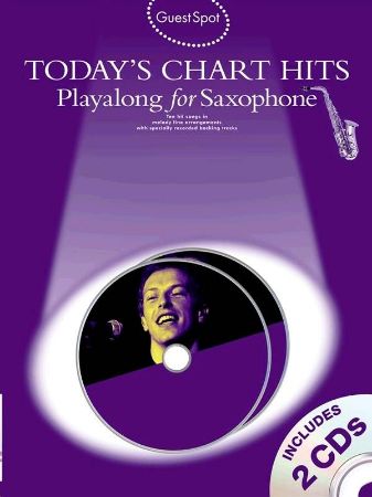 TODAY'S CHART HITS PLAYALONG ALTO SAX +2CD