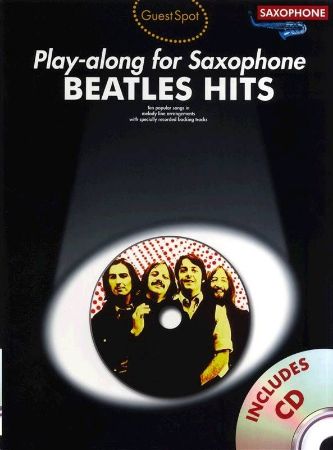 Slika BEATLES HITS PLAY ALONG FOR ALTO SAX +CD