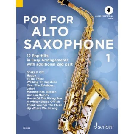 Slika POP FOR ALTO SAXOPHONE 1 +CD