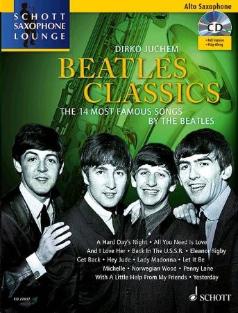 JUCHEM:BEATLES CLASSICS +CD ALT SAX