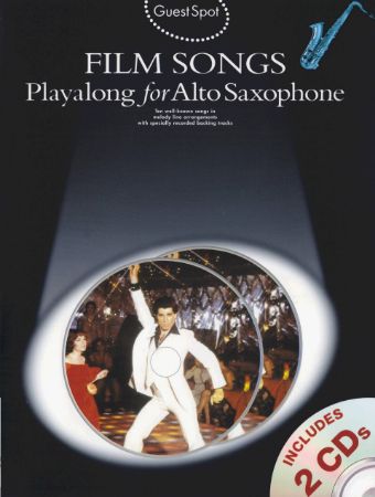 FILM SONGS PLAY ALONG ALTO SAX +2CD