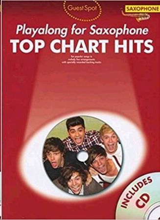 TOP CHART HITS PLAY ALONG SAX +CD