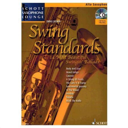 JUCHEM:SWING STANDARDS ALT SAX +CD