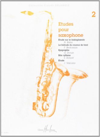 Slika DELANGLE:ETUDES POUR SAXOPHONE 2