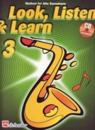 Slika LOOK, LISTEN & LEARN 3 ALT SAXOPHONE +CD