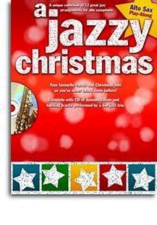 Slika A JAZZY CHRISTMAS ALTO SAX+CD PLAY ALONG