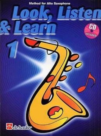 LOOK, LISTEN & LEARN 1 ALT SAX+CD