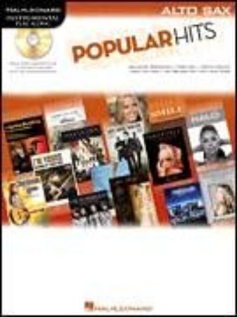 POPULAR HITS PLAY ALONG+CD ALT SAX