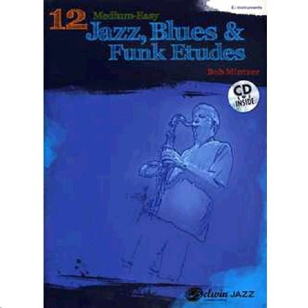 Slika MINTZER:12 MEDIUM EASY JAZZ ETUDES +CD ES