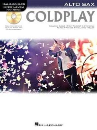 COLDPLAY PLAY ALONG ALTO SAX +CD