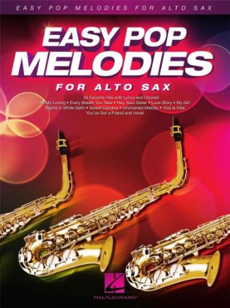 EASY POP MELODIES FOR ALTO SAXOPHONE
