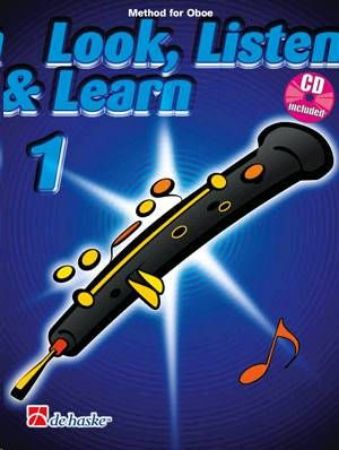 Slika LOOK,LISTEN & LEARN OBOE 1+CD