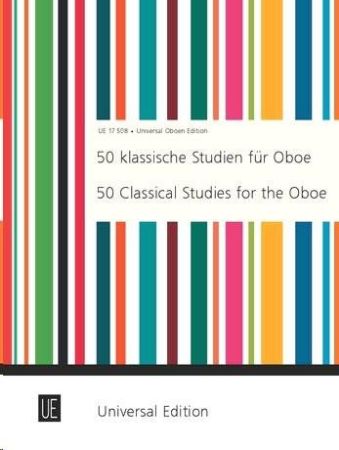 50 CLASSICAL STUDIES FOR THE OBOE