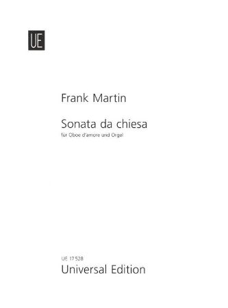 Slika MARTIN:SONATA DA CHIESA FOR OBOE AND PIANO