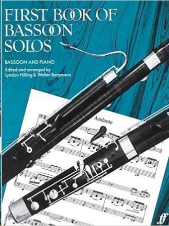 Slika FIRST BOOK OF BASSOON SOLOS BASSOON AND PIANO