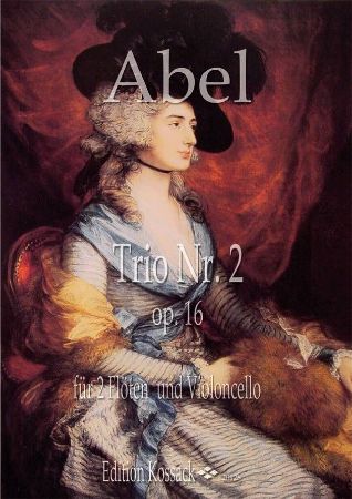 Slika ABEL:TRIO NR.2 OP.16 2FLOTEN UND VIOLONCELLO