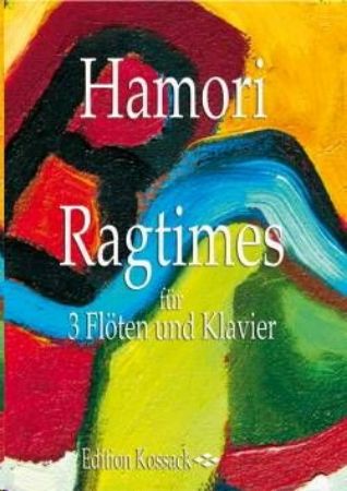 Slika HAMORI:RAGTIMES FUR 3 FLOTEN UND KLAVIER