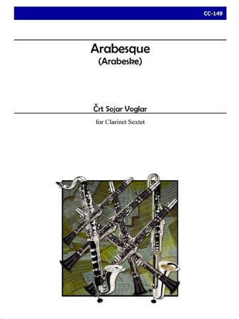 Slika SOJAR VOGLAR:ARABESQUE(ARABESKE) FOR CLARINET SEXTET