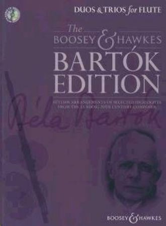 BARTOK:DUOS & TRIOS FOR FLUTE +CD